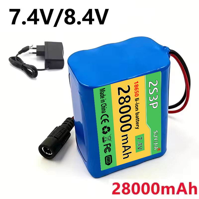 Fishing Boat Navigation Light - 8.4V 28Ah 2s3p 18650 Lityum Pil,