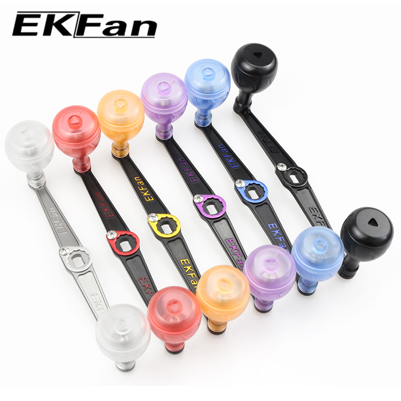 Fishing Boat Steering Wheel - EKFan 130 MM Ultralight Alaşım Kolları
