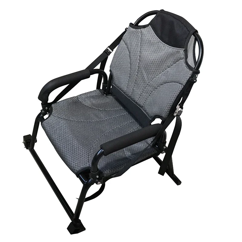 Fishing Boat Seat - Nefes Alabilen File Kumaşlı, Kolçaklı Kano