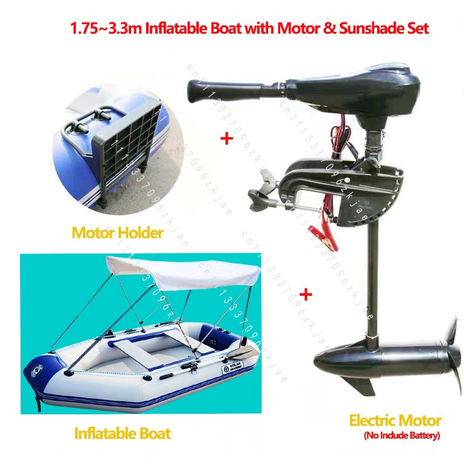 Fishing Boat Inflatable - 1.75~3.3m Şişme Bot, Motorlu ve Güneşlik