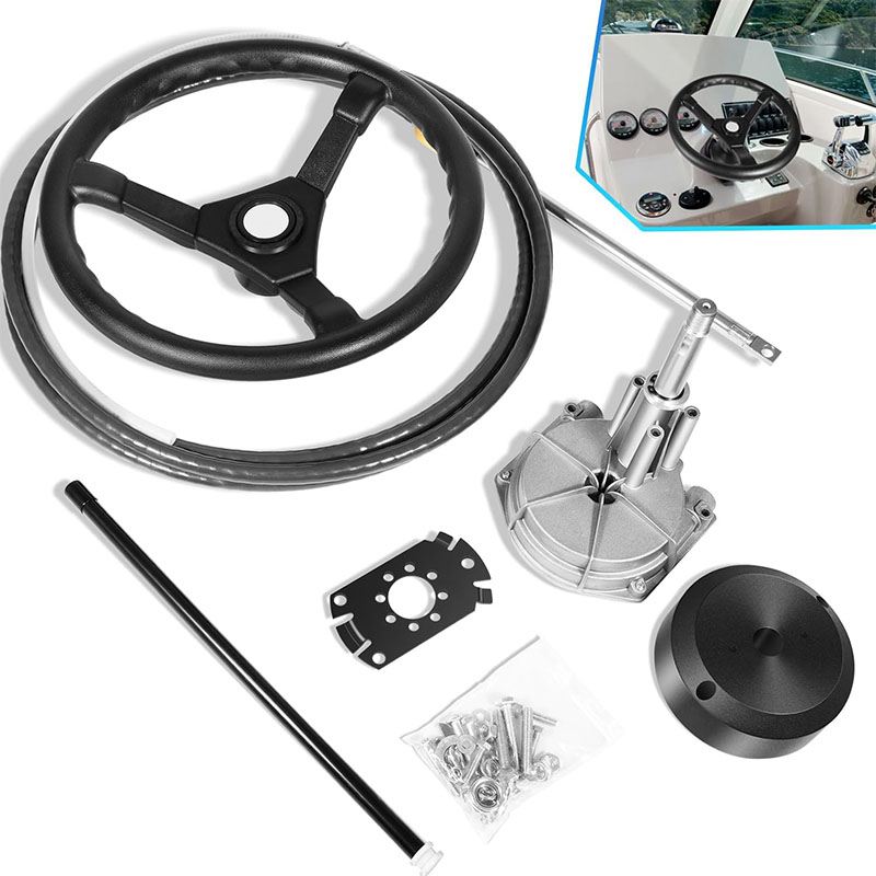 Tekneler Direksiyon Sistemi, 1 - Fishing Boat Steering Wheel incelemesi ve fiyatı